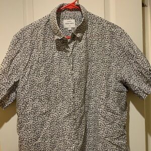 28. Peter Werth Mens Short Sleeve Button Down Shirt
